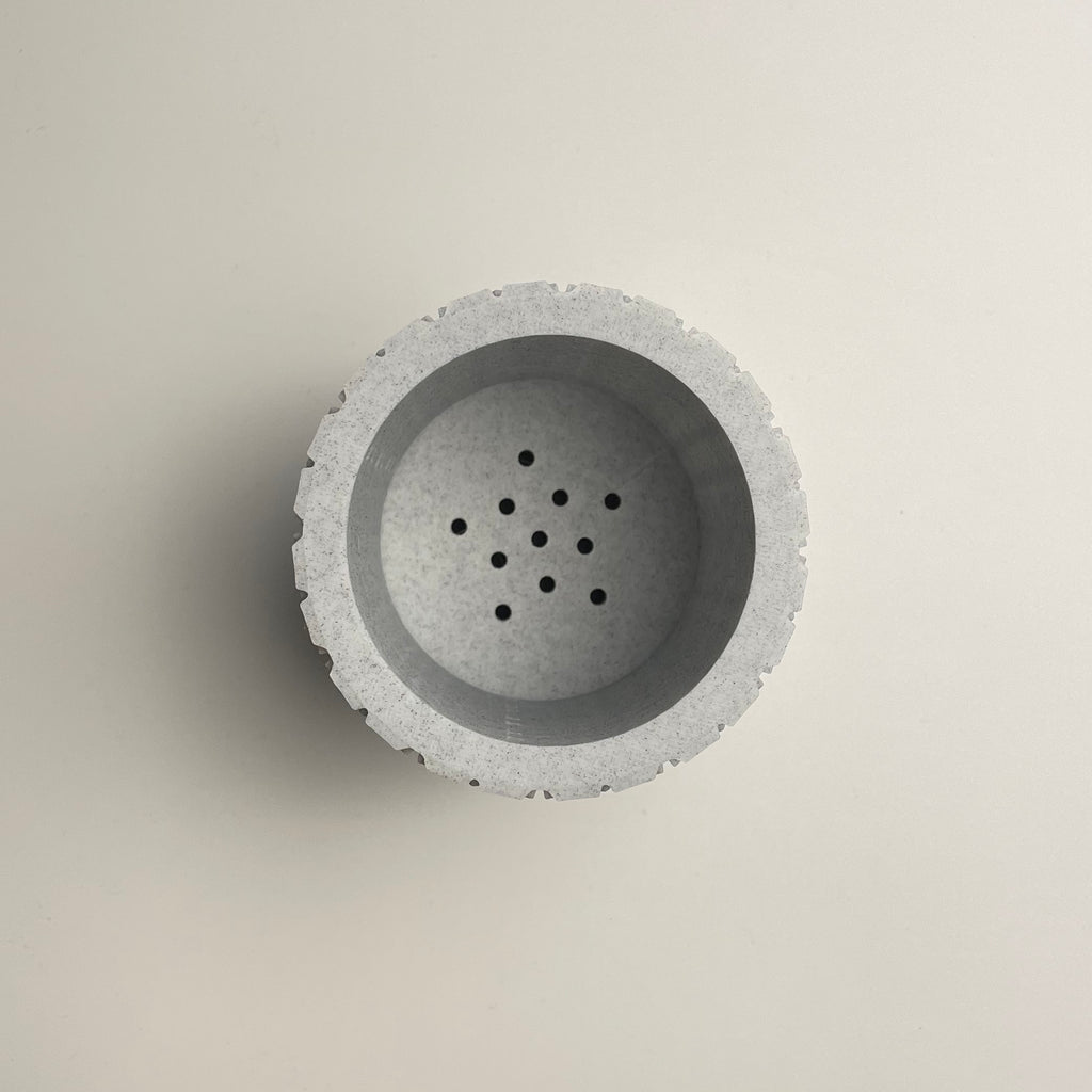 Geometric Inset Column Planter